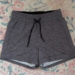 Lululemon Athletica Charcoal Athletic Shorts